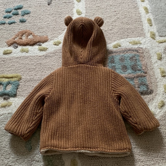 Baby Gap lined sweater jacket - Picture 3 of 3
